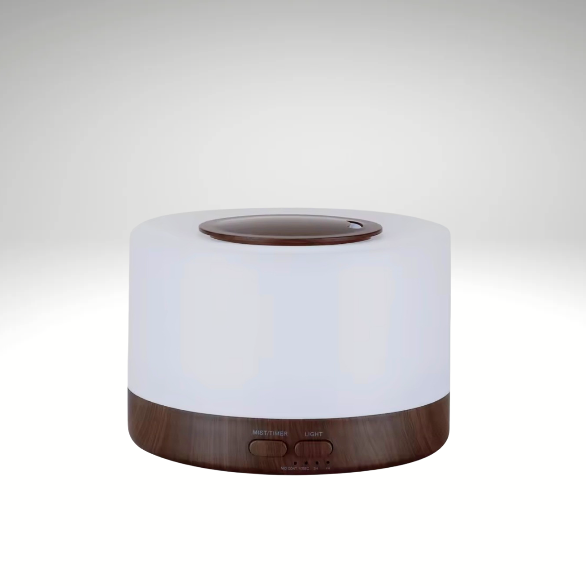 LuftZeit Relax 500 – Smarter WLAN Luftbefeuchter & Aroma-Diffuser, kompatibel mit Alexa & Google Home, 7 LED-Farben