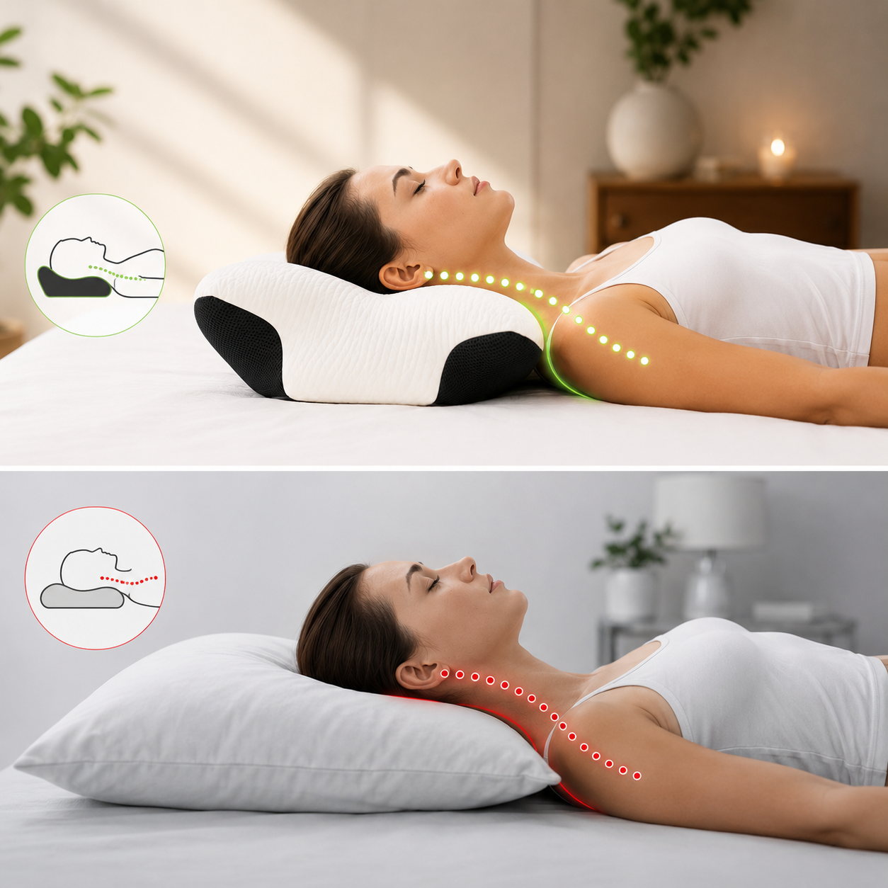 Luft-Zeit™ Ergonomisches Nackenkissen