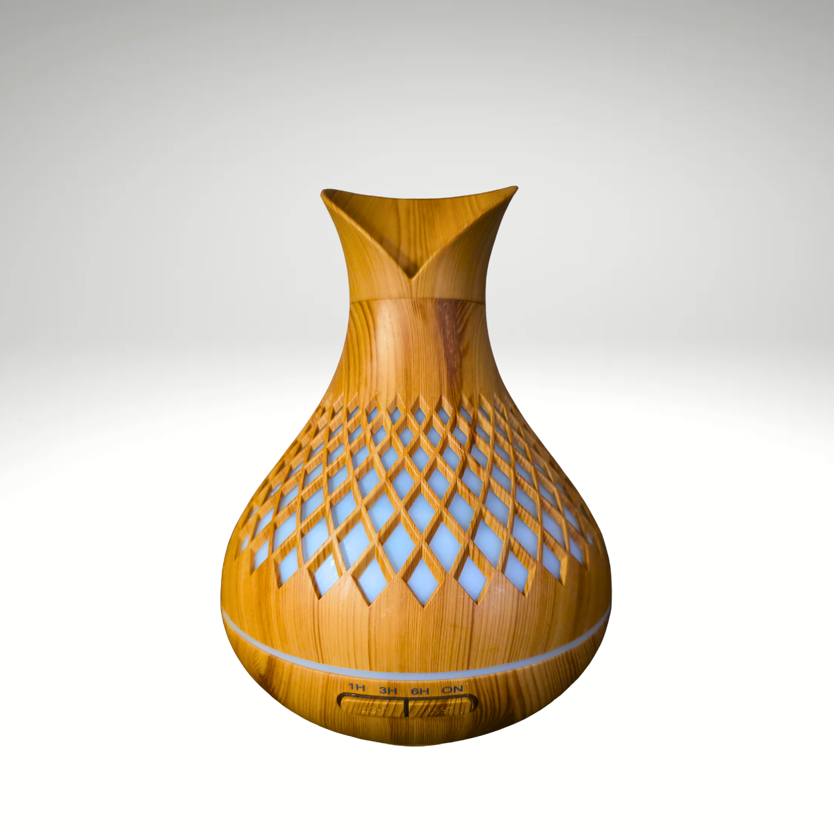 LuftZeit CalmoAir – 500 ml Ultraschall-Luftbefeuchter & Aroma Diffuser – Leise, LED, Timer für Schlafzimmer & Büro